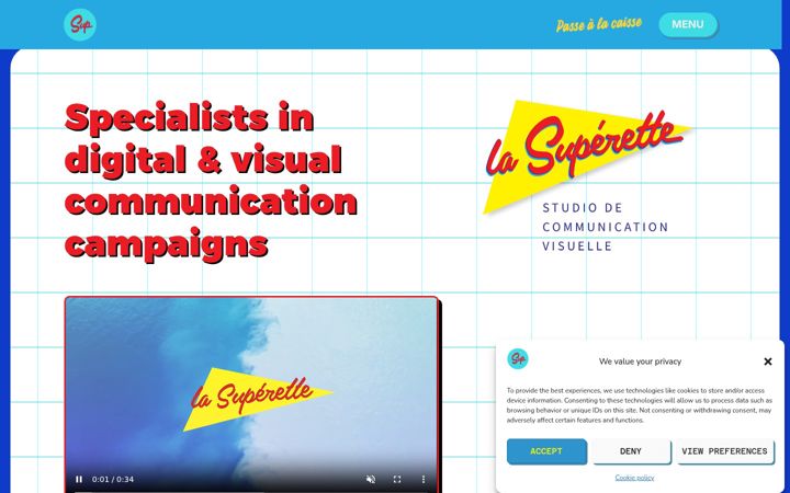 Screenshot of lasuperette.ch
