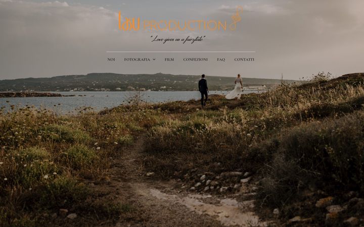Screenshot of lasuproduction.it