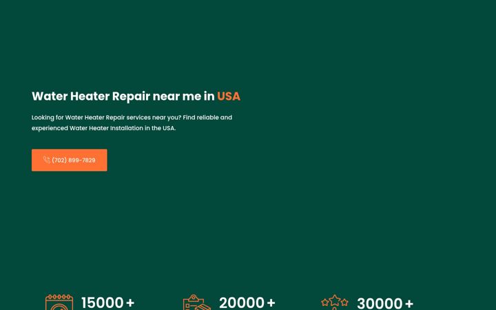 Screenshot of lasvegasnvwaterheater.repair