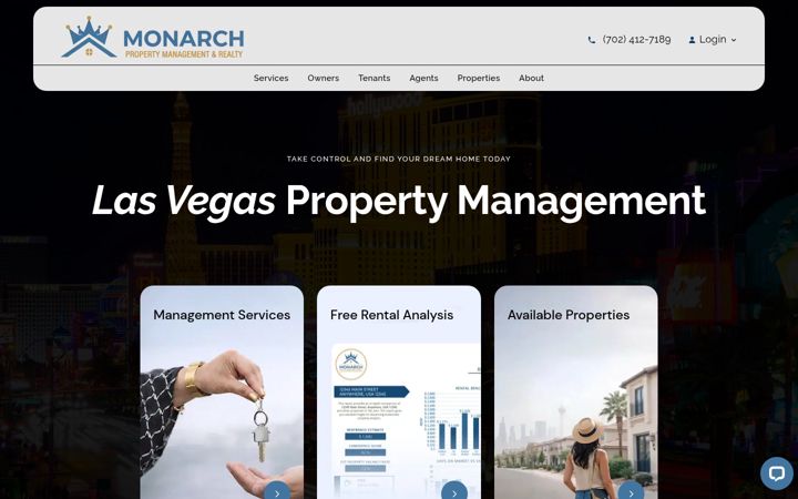 Screenshot of lasvegasyourhome.com