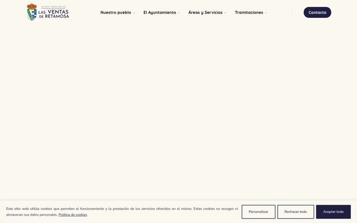 Screenshot of lasventasderetamosa.es