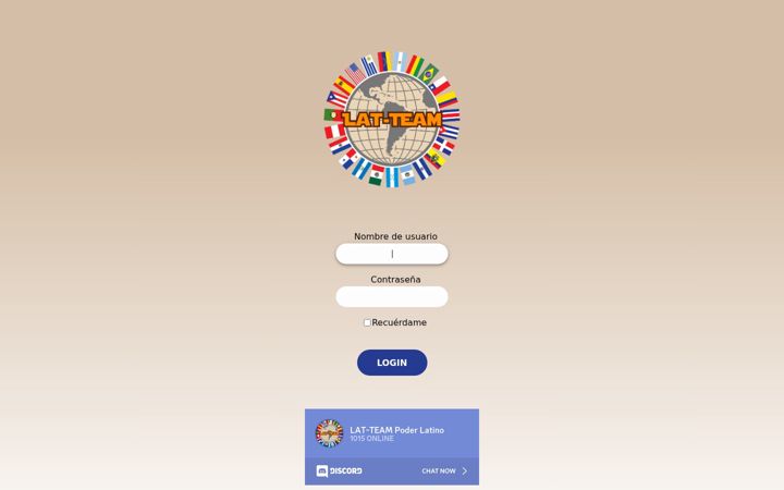Screenshot of lat-team.com