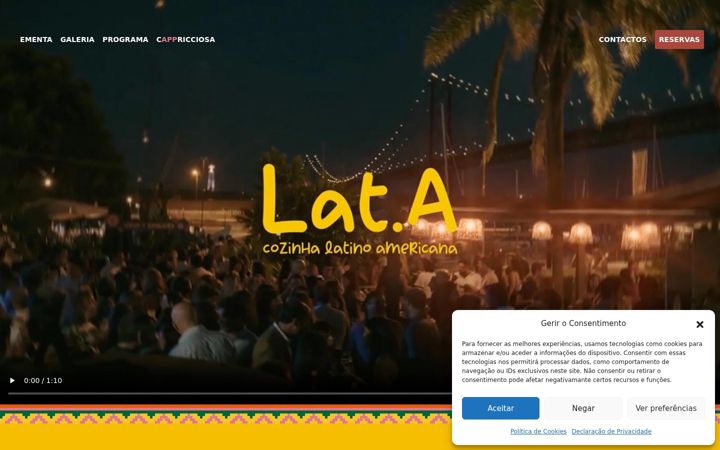 Screenshot of lata.com.pt