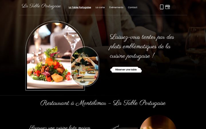 Screenshot of latableportugaise.fr
