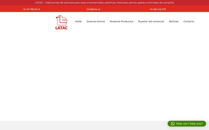 Screenshot of latac.es