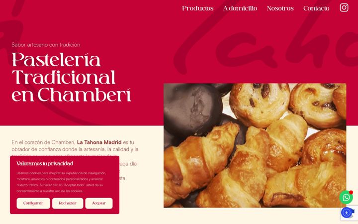 Screenshot of latahona-sales22.es