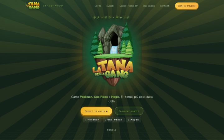 Screenshot of latanadellagang.it