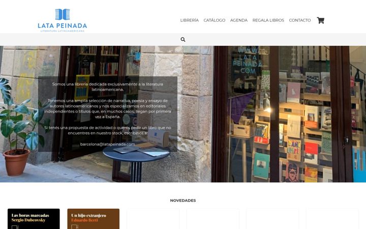 Screenshot of latapeinada.com