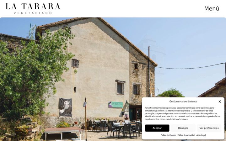 Screenshot of latararadeguaso.com