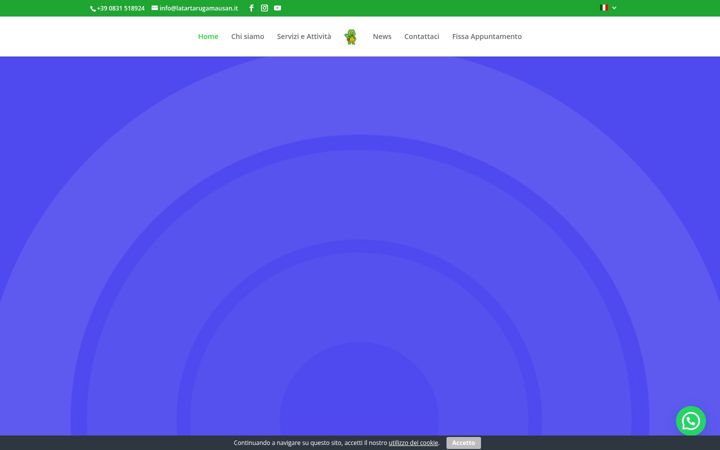 Screenshot of latartarugamausan.it