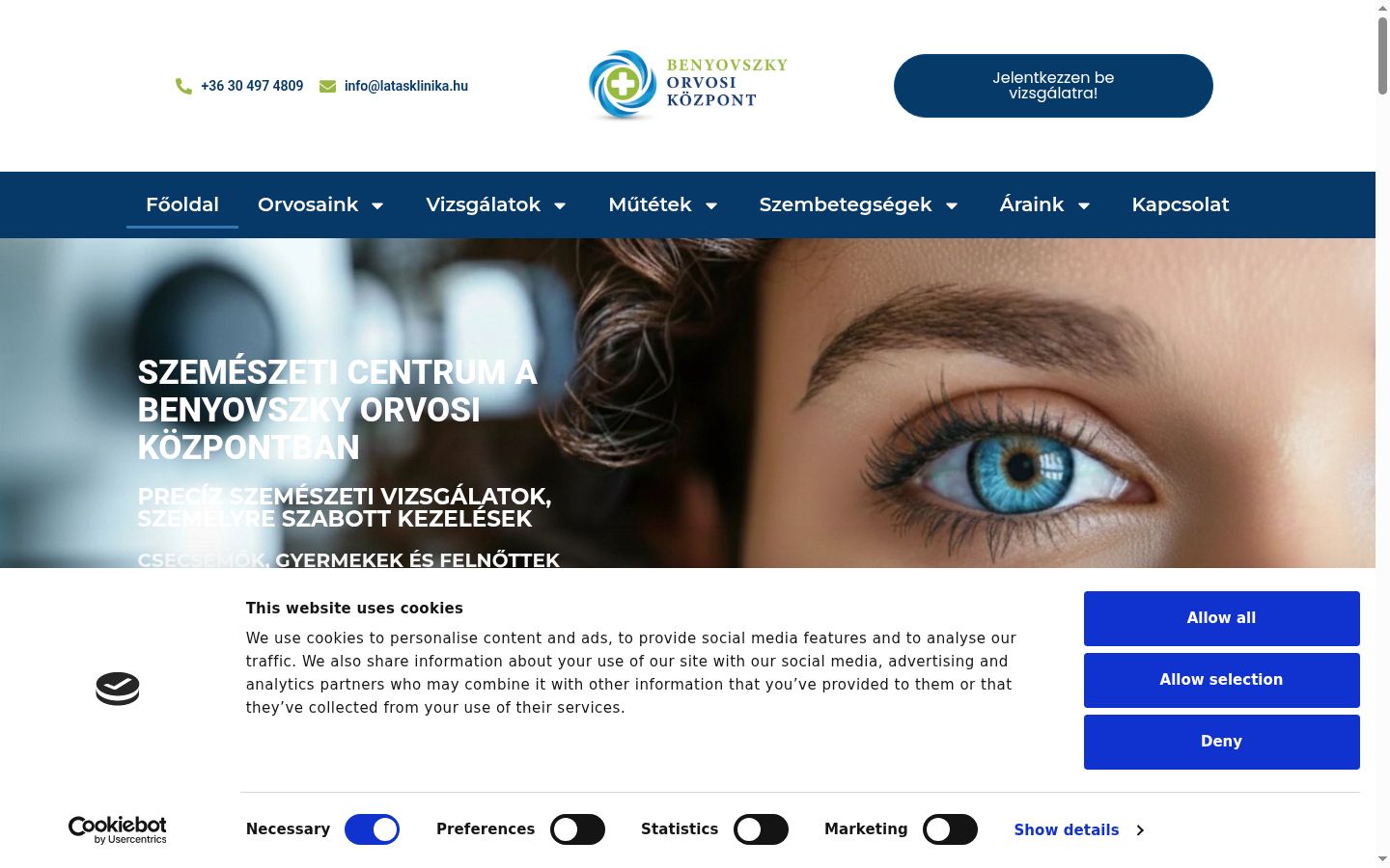 Snímka obrazovky banera súhlasu zobrazeného pred akoukoľvek interakciou