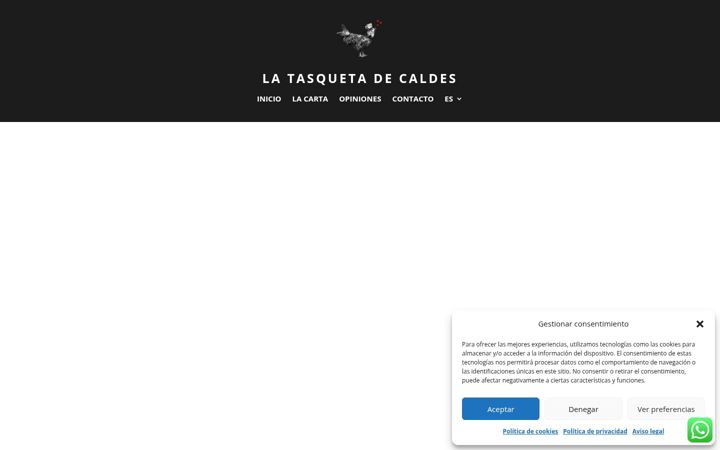 Screenshot of latasquetadecaldes.com