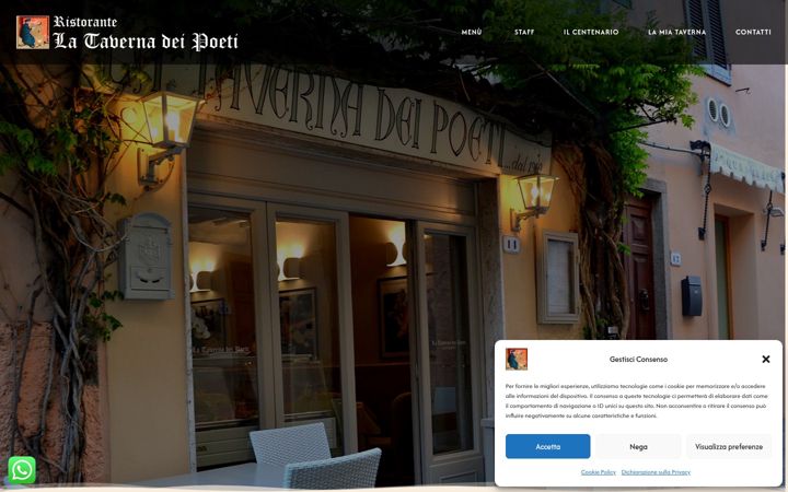 Screenshot of latavernadeipoeti.com