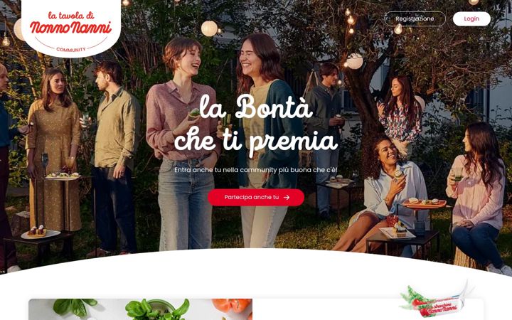 Screenshot of latavoladinonnonanni.it