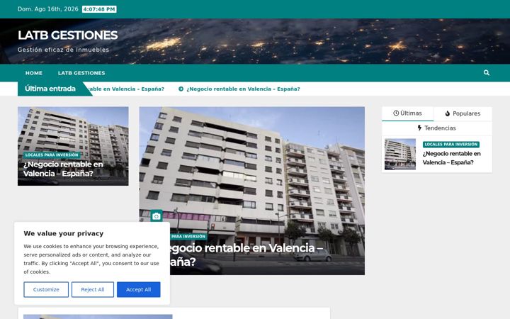 Screenshot of latbgestiones.com