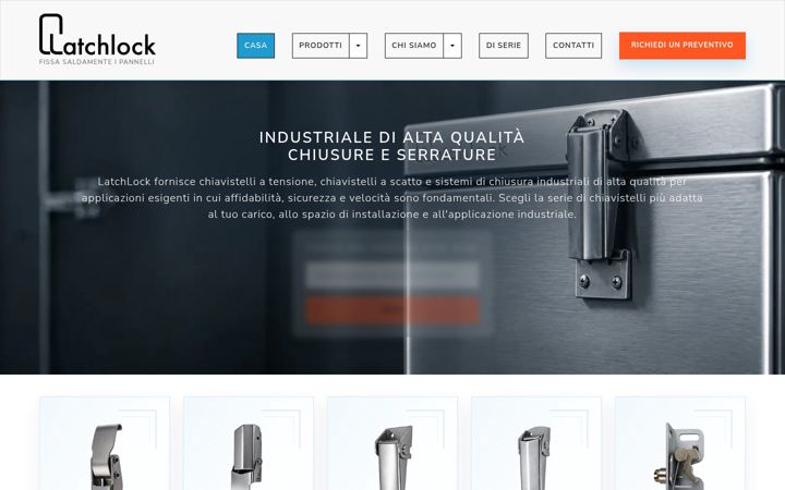 Screenshot of latchlock.it