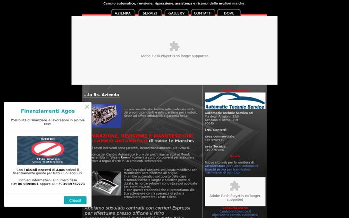 Screenshot of latecnicadelcambioautomatico.it