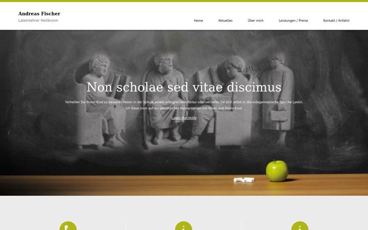 Screenshot of lateinlehrer-heilbronn.de