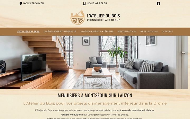 Screenshot of latelier-du-bois-menuisier-createur.fr