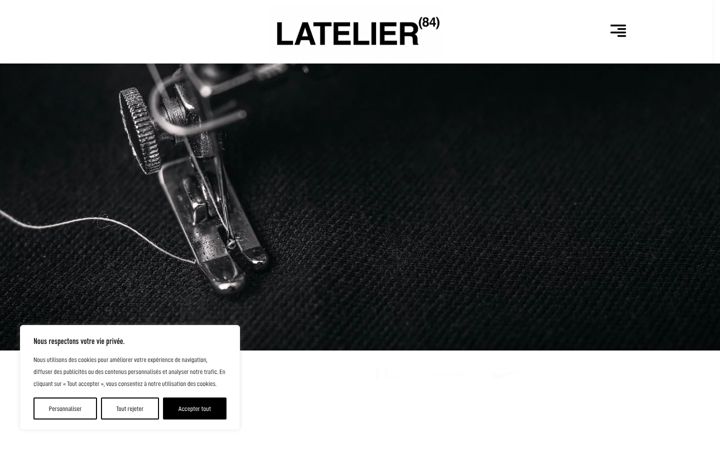 Screenshot of latelier84.com