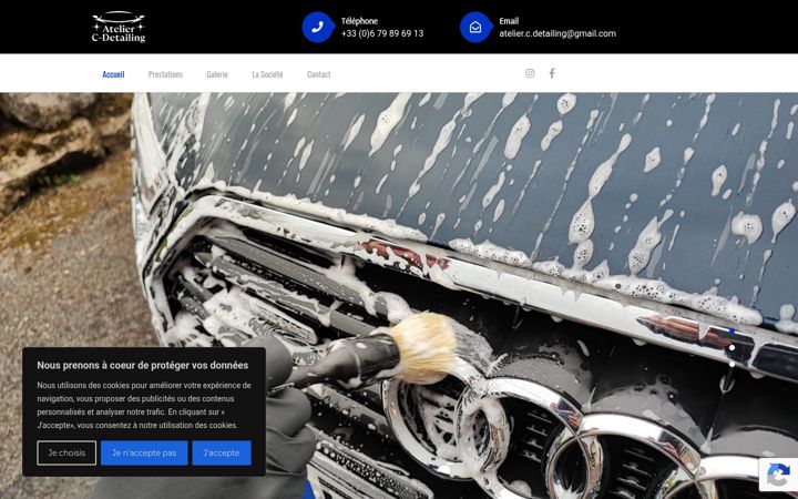 Screenshot of lateliercdetailing.com