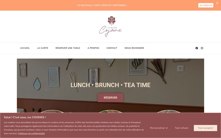Screenshot of lateliercojane.com