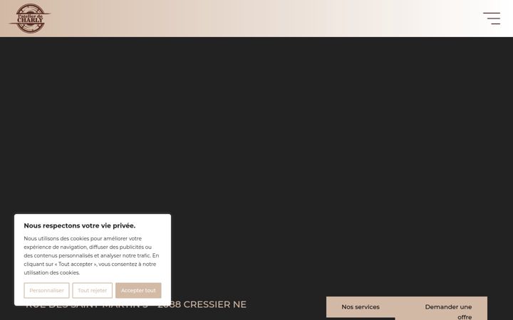 Screenshot of latelierdecharly.ch