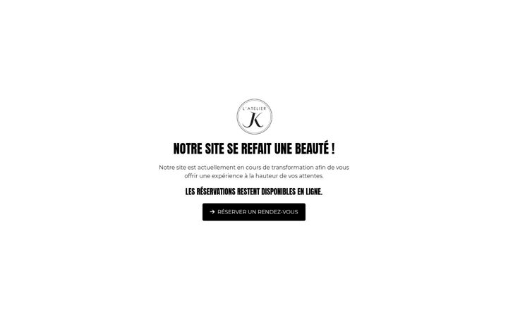 Screenshot of latelierk.fr