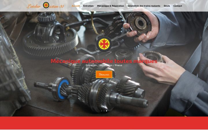 Screenshot of latelieroccitan31.fr