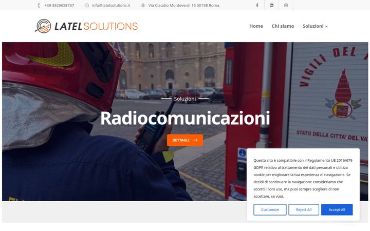 Screenshot of latelsolutions.it