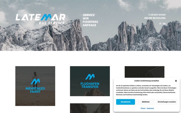 Screenshot of latemarbus.com