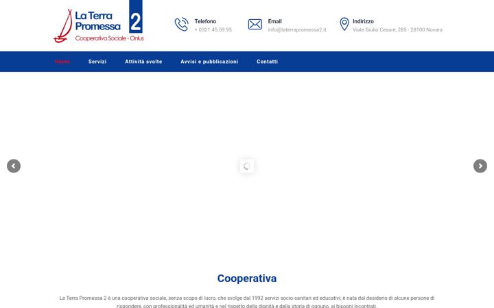 Screenshot of laterrapromessa2.it
