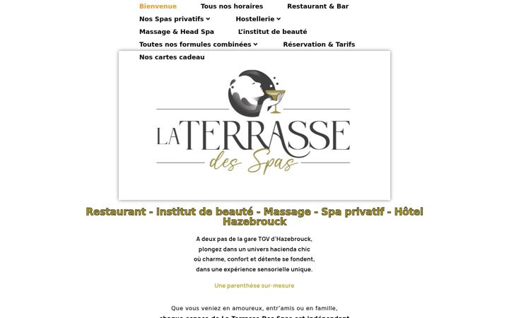 Screenshot of laterrassedesspas.fr