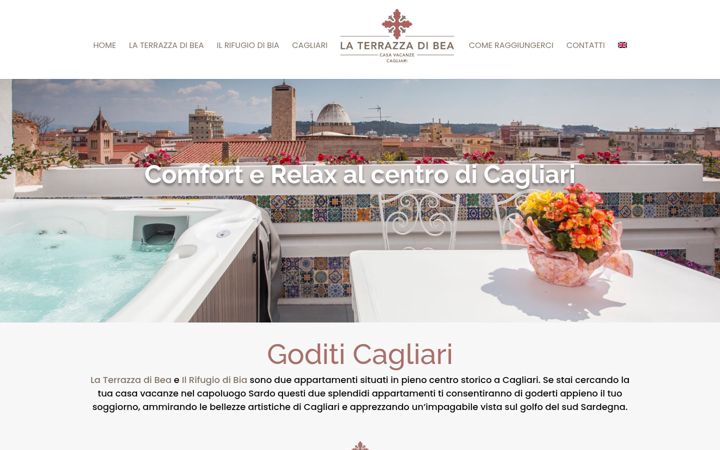 Screenshot of laterrazzadibea.it