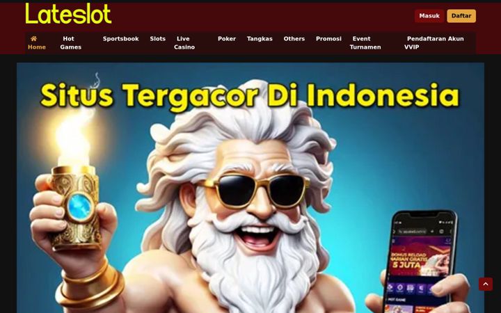 Screenshot of lateslot.net