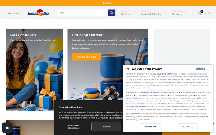 Capture d'écran de latestbuy.com.au