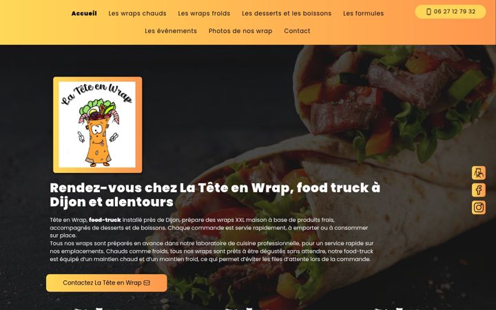 Screenshot of lateteenwrap.fr