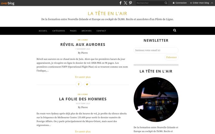 Screenshot of latetenlair.fr