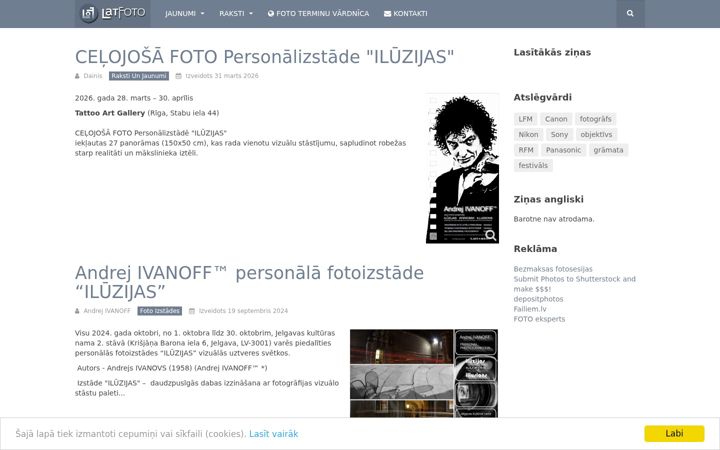Screenshot of latfoto.com
