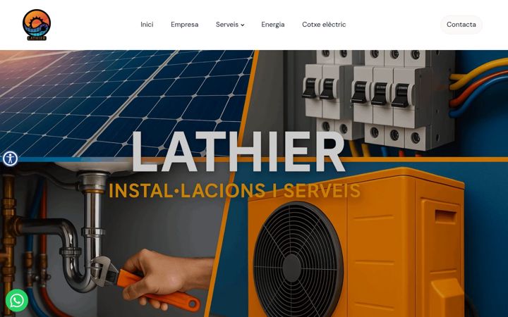 Screenshot of lathier.com