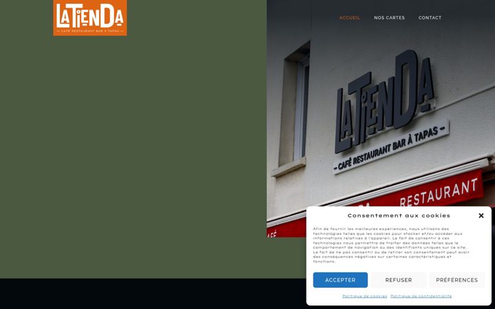 Screenshot of latienda35.fr