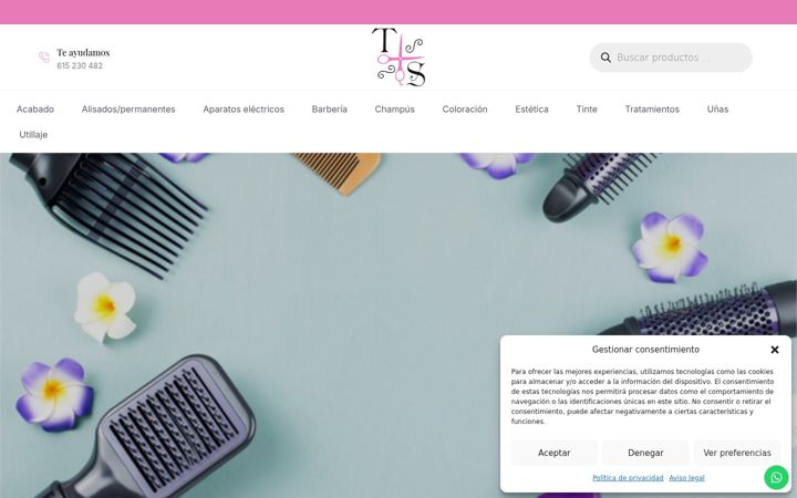 Screenshot of latiendadesusi.com