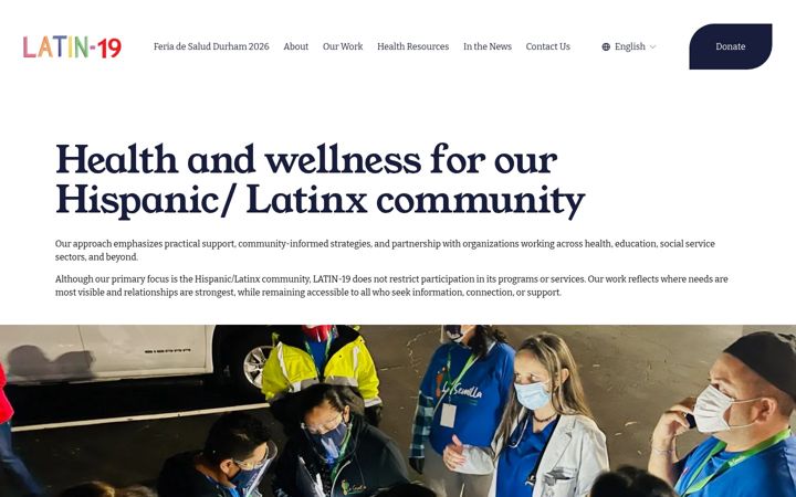 Screenshot of latin19.org