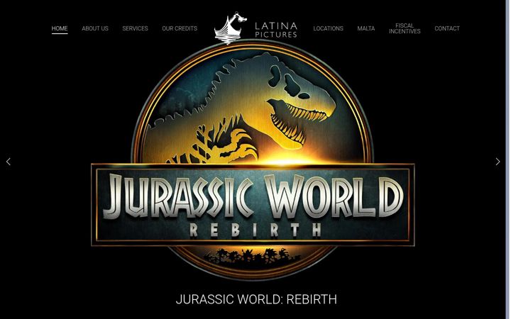 Screenshot of latina.mt