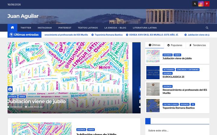 Screenshot of latinategua.es