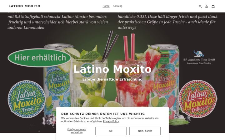 Screenshot of latinomoxito.eu