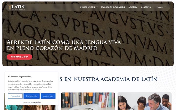 Screenshot of latinvivo.com