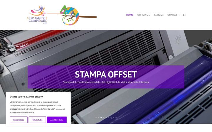Screenshot of latipografiadelcampidano.it