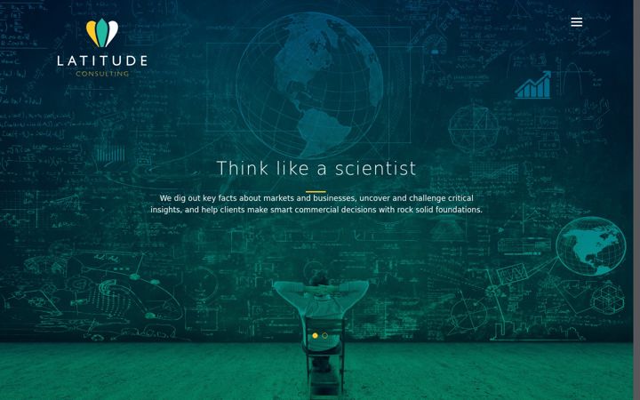 Screenshot of latitude.co.uk