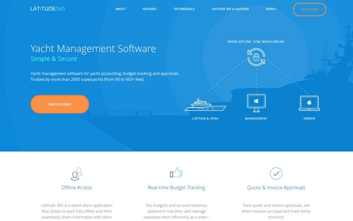 Screenshot of latitude365.com